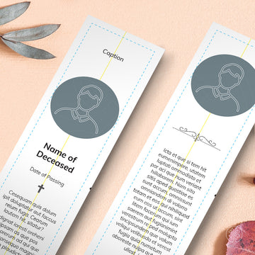 Bookmark Card | Design from Scratch [Premade Layout] 002