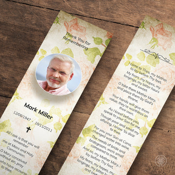 Bookmark Card | Template [Nature-Contemporary] 001