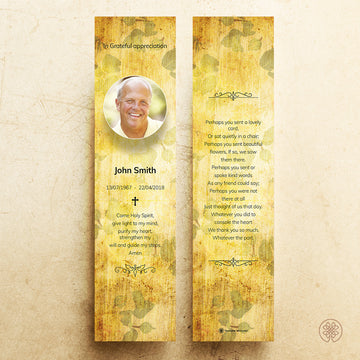 Bookmark Card | Template [Nature-Contemporary] 002