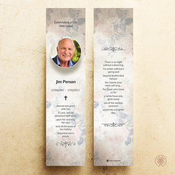 Bookmark Card | Template [Nature-Contemporary] 004