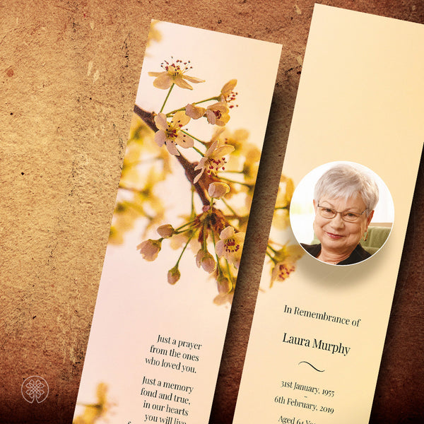 Bookmark Card | Template [Nature-Traditional] 002