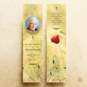 Bookmark Card | Template [Nature-Traditional] 008