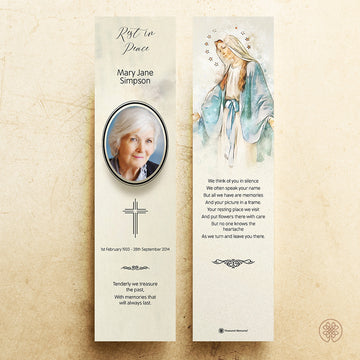 Bookmark Card | Template [Religious-Artistic] 003