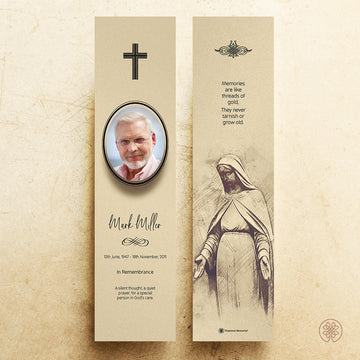 Bookmark Card | Template [Religious-Artistic] 006
