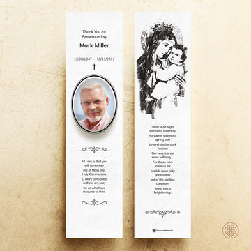 Bookmark Card | Template [Religious-Contemporary] 001