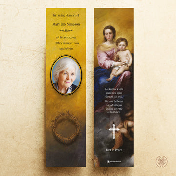 Bookmark Card | Template [Religious-Traditional] 001