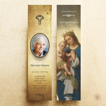 Bookmark Card | Template [Religious-Traditional] 008