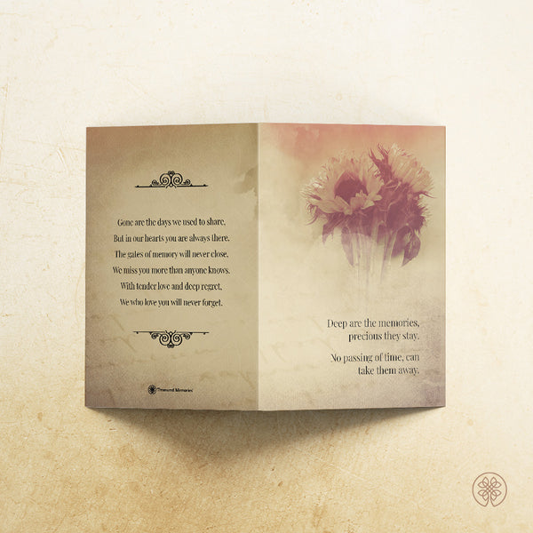Folded Card | Template [Nature-Traditional] 003